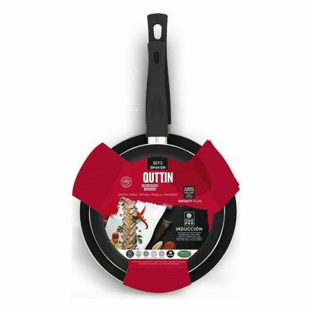 Set di padelle Quttin Infinity Plus Alluminio 2 Unità 4 Unità 24 cm