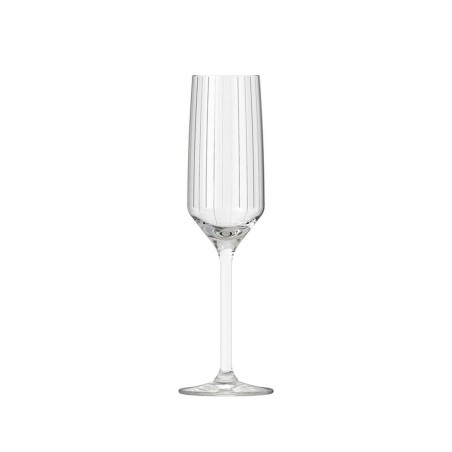 Calice da champagne Inde Carre optics 6 Pezzi