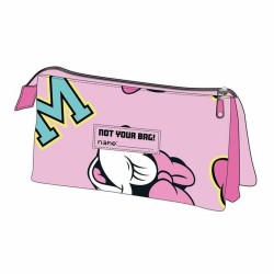 Astuccio Scuola Minnie Mouse Fucsia 11,5 x 2 x 22,5 cm