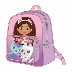 Zaino Scuola Gabby's Dollhouse Rosa 25,0 x 30,0 x 1,2 cm