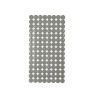 Tappetino Antiscivolo da Doccia Grigio PVC 68 x 36 x 1 cm (6 Unità)