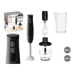 Frullatore ad Immersione Argon JE-908BL Nero Grigio 1000 W