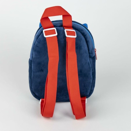 Zaino Scuola Sonic Azzurro 18 x 22 x 8 cm