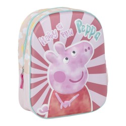 Zaino per Bambini Peppa Pig Rosa 25,0 x 31,0 x 10,0 cm