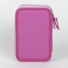 Plumier Triplo Minnie Mouse Rosa 12,5 x 6,5 x 19,5 cm