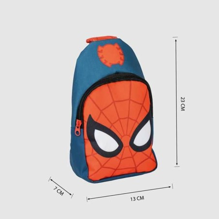Zaino per Bambini Spider-Man Azzurro Borsa a Tracolla