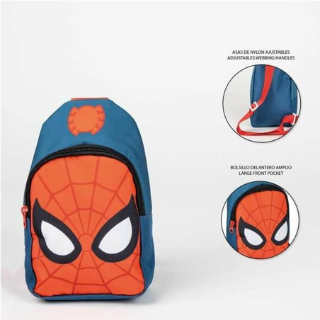 Zaino per Bambini Spider-Man Azzurro Borsa a Tracolla