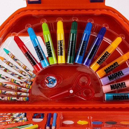 Set di Cancelleria Marvel 50 Pezzi