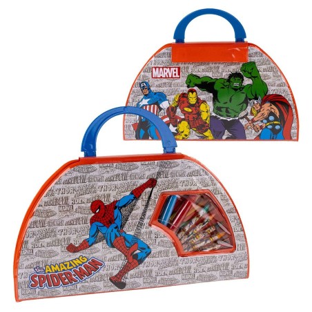 Set di Cancelleria Marvel 50 Pezzi