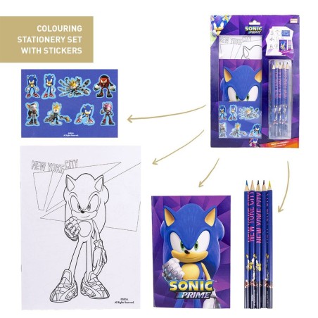 Set di Cancelleria Sonic