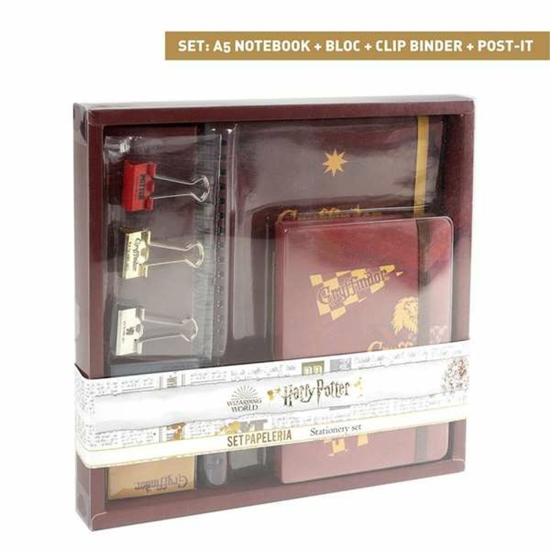 Set di Cancelleria Harry Potter Rosso Set di Cancelleria Harry Potter Rosso
