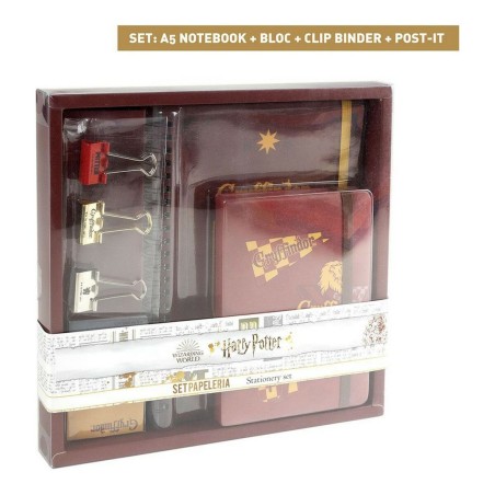 Set di Cancelleria Harry Potter Rosso