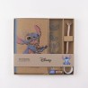Set di Cancelleria Stitch Azzurro 10 Pezzi (6 Pezzi)