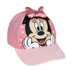 Cappellino per Bambini Minnie Mouse Rosa
