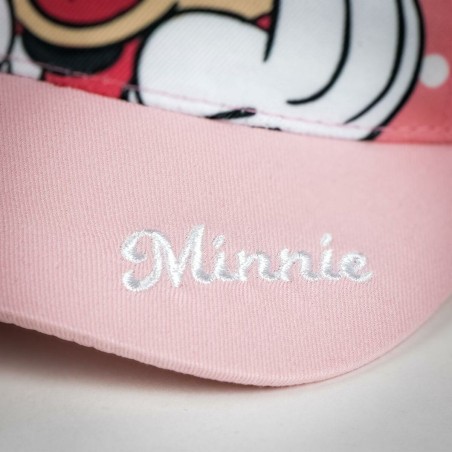 Cappellino per Bambini Minnie Mouse Rosa