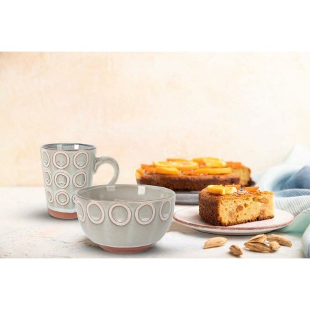 Tazza Mug La Mediterránea Almudena Grigio 330 ml (36 Unità)