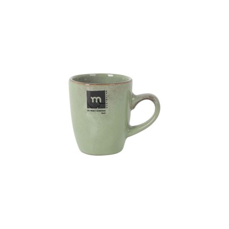 Tazza Mug La Mediterránea Macarella green 100 ml (48 Unità)