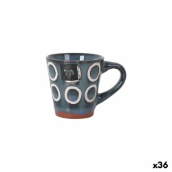 Tazza La Mediterránea Almudena Azzurro 90 ml (36 Unità)