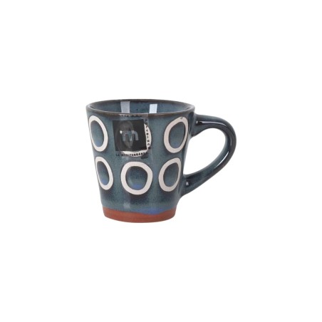 Tazza La Mediterránea Almudena Azzurro 90 ml (36 Unità)