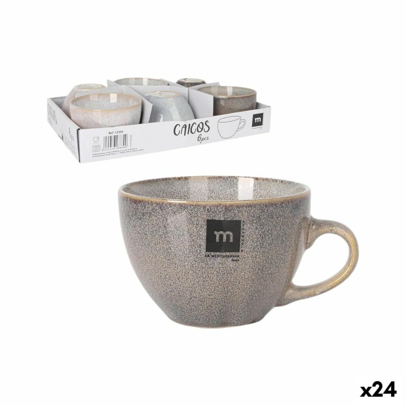 Tazza La Mediterránea Caicos 400 ml (24 Unità) Tazza La Mediterránea Caicos 400 ml (24 Unità)