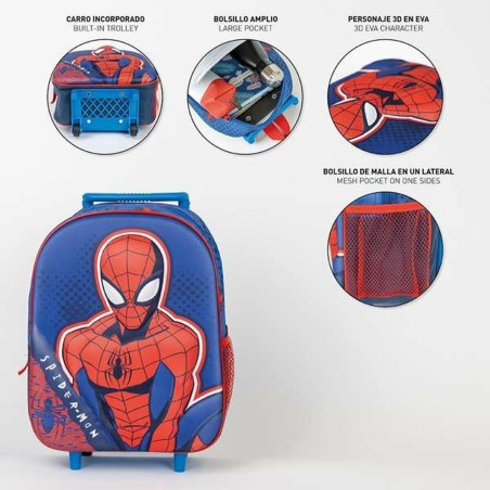 Trolley per la Scuola 3D Spider-Man