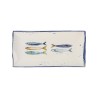 Teglia da Cucina La Mediterránea Peixe Rettangolare Pesci 30 x 15 x 2 cm (18 Unità)