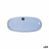 Teglia da Cucina La Mediterránea Macarella blue Ovale 25 x 12 x 2,2 cm (24 Unità)