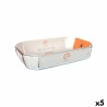 Teglia da Cucina MasterChef Rettangolare 3,2 L 33 x 22 x 6,5 cm 33 x 22 cm (5 Unità)