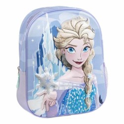 Zaino Scuola 3D Frozen Azzurro 25,0 x 31,0 x 10,0 cm