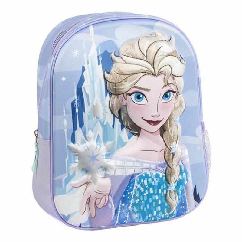 Zaino Scuola 3D Frozen Azzurro 25,0 x 31,0 x 10,0 cm Zaino Scuola 3D Frozen Azzurro 25,0 x 31,0 x 10,0 cm
