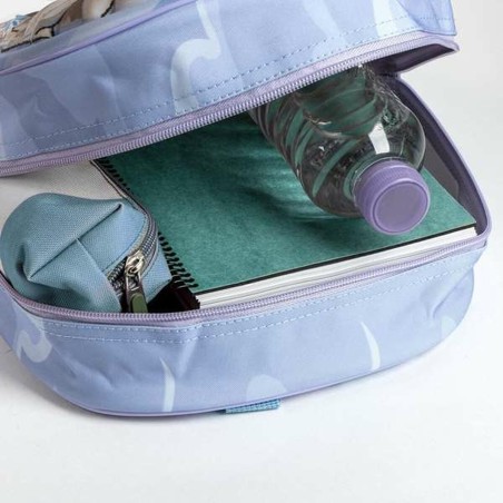 Zaino Scuola 3D Frozen Azzurro 25,0 x 31,0 x 10,0 cm