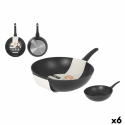 Padella Wok MasterChef 28 cm (6 Unità)