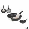 Padella Wok MasterChef 28 cm (6 Unità)
