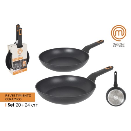 Set di padelle MasterChef 2,5 mm (4 Unità)