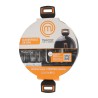 Casseruola con coperchio MasterChef 28 cm 2,5 mm (4 Unità)