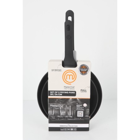 Set di padelle MasterChef 24 cm 20 cm (4 Unità)