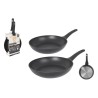 Set di padelle MasterChef 24 cm 20 cm (4 Unità)