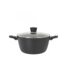 Casseruola con coperchio MasterChef 28 cm (4 Unità)