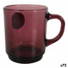 Tazza Duralex Versailles Impilabile Viola 260 ml (72 Unità)