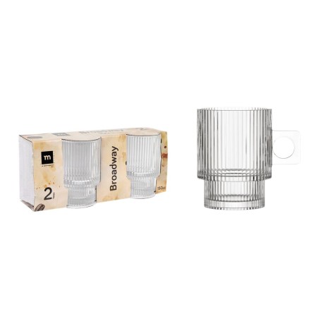 Set di Tazze da Caffè La Mediterránea Broadway 2 Pezzi (36 Unità)