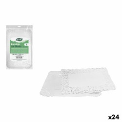 Vassoio per aperitivi Algon Rettangolare 18 x 26 cm 3 Pezzi (24 Unità)