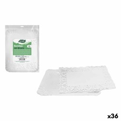 Vassoio per aperitivi Algon Rettangolare 22 x 28 cm 2 Pezzi (36 Unità)