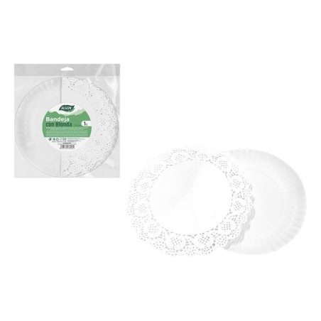 Vassoio per aperitivi Algon Rotondo 30 cm (30 Unità)