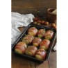Vassoio da Forno Quttin Rettangolare 34 x 24 cm 42 x 29 cm (2 Pezzi) (6 Unità)