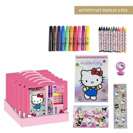 Set di Cancelleria Hello Kitty Rosa
