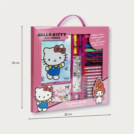 Set di Cancelleria Hello Kitty Rosa