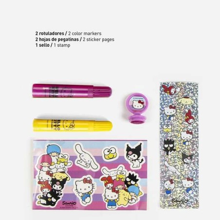 Set di Cancelleria Hello Kitty Rosa