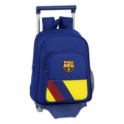 Trolley per la Scuola 705 F.C. Barcelona Azzurro 27 x 33 x 10 cm