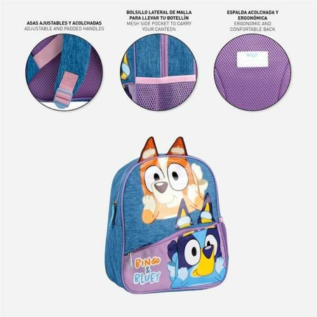 Zaino per Bambini Bluey Azzurro