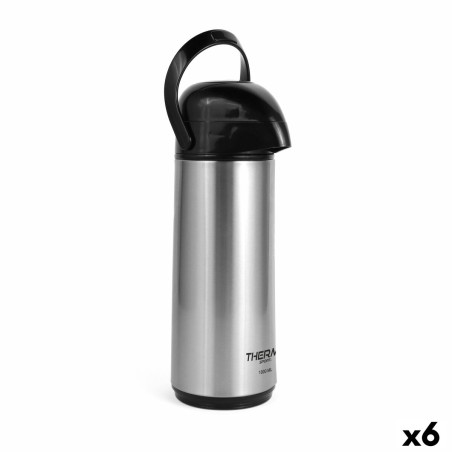 Thermos ThermoSport Argentato 1 L (6 Unità)